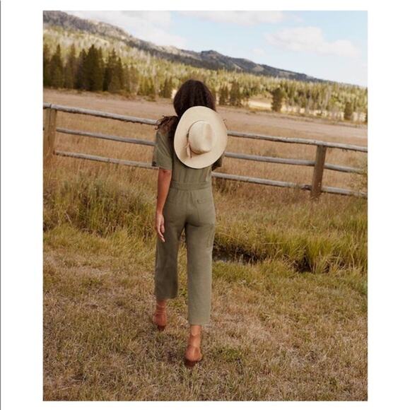 CHRISTY DAWN The Penny Sage Linen Jumpsuit XL - Picture 4 of 13